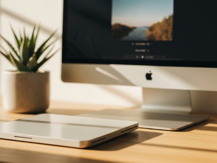 접힌 종이 지도와 나침반, 교통카드가 놓인 나무 책상