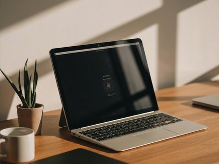 나무 테이블 위에 놓인 김이 모락모락 나는 뚝배기 찌개와 흰 도자기 밥그릇, 스테인리스 젓가락과 숟가락